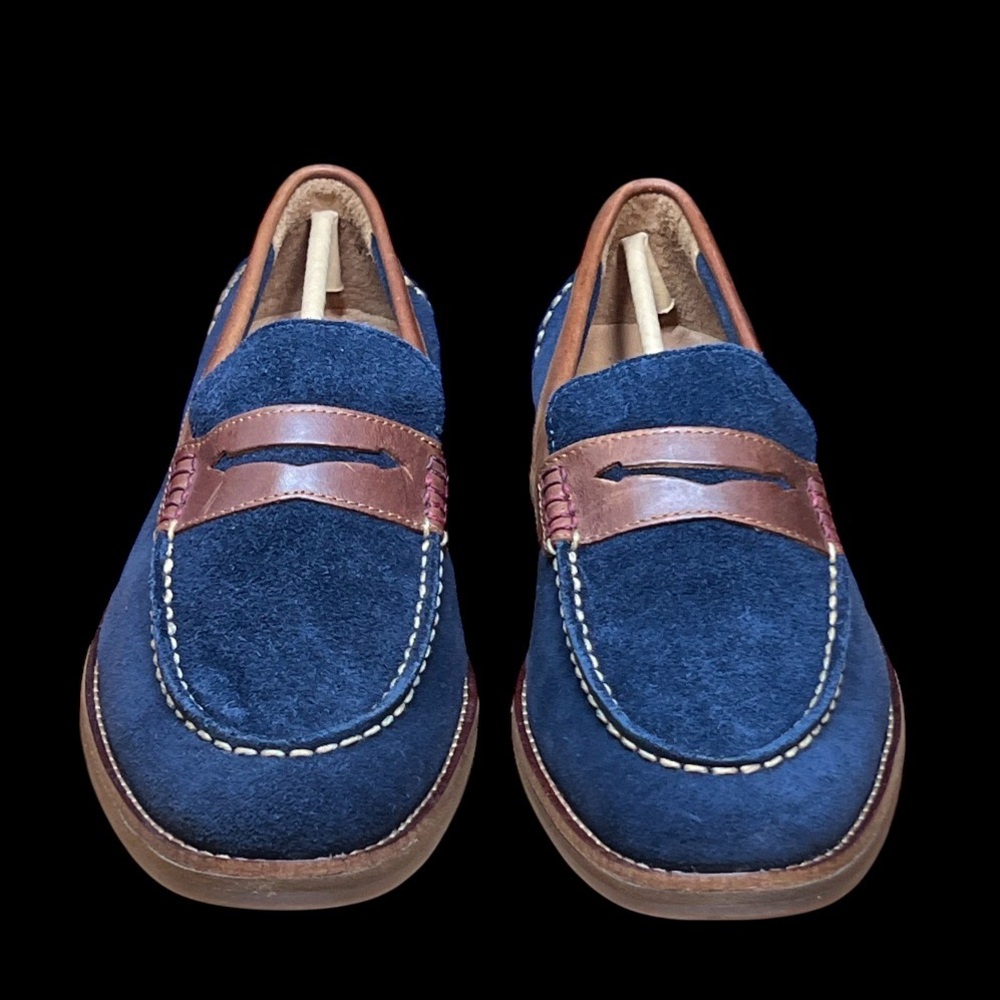 Size‎ 11.5 - SPERRY TOPSFIELD PENNY NAVY/BRN Mens STS21541 - Picture 3 of 7